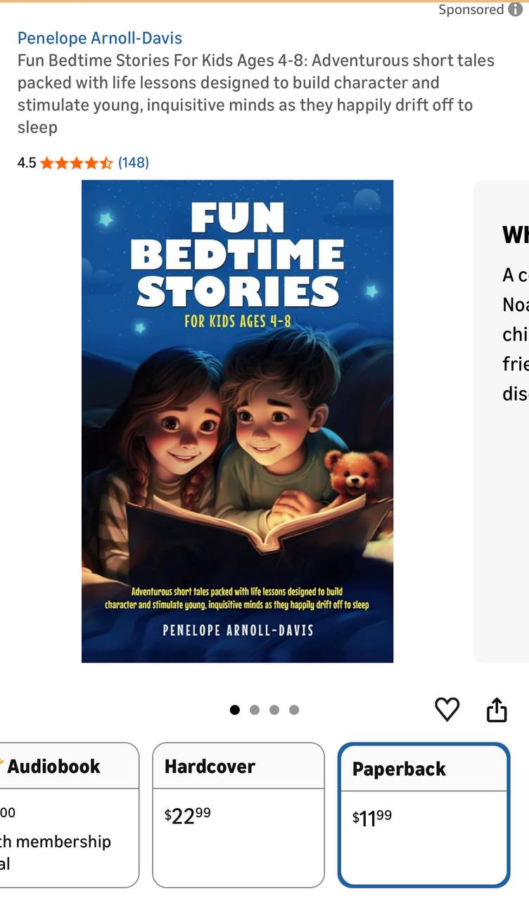 Example Amazon KDP book cover